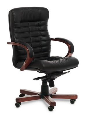 Кресло для руководителя с низкой спинкой Orion Wood B