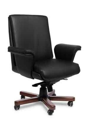 Кресло для руководителя с низкой спинкой Split B
