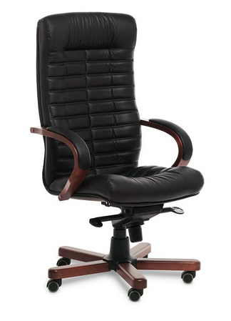 Кресло для руководителя с высокой спинкой Orion Wood A