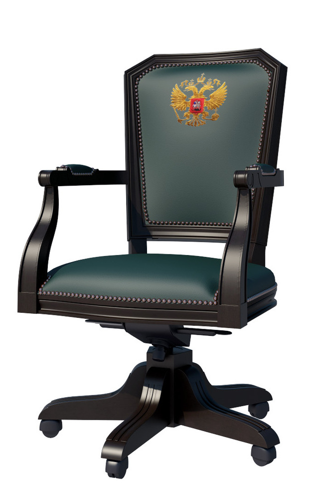 Кресло руководителя Велде TA-5025 с гербом РФ