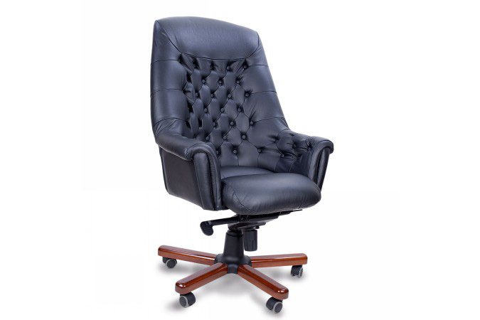 Кресло для руководителя с высокой спинкой Zurich A (black)