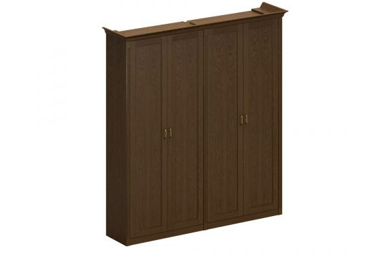 Шкаф высокий с закрытыми дверями (2 для документов)