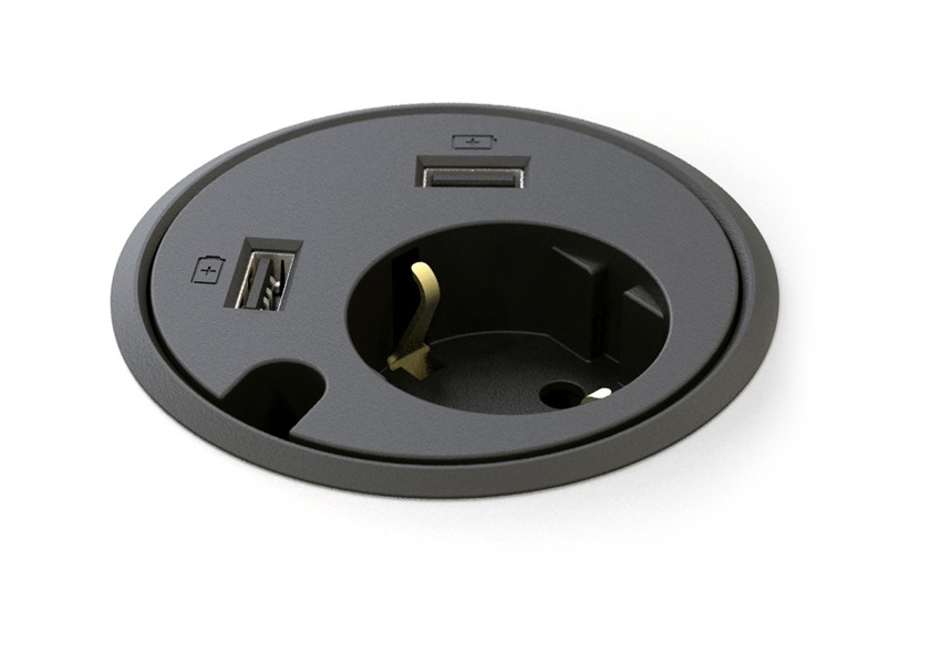 POWER DOT 1 POWER 2 X USB-CH ЧЕРНЫЙ POWER DOT 1 POWER 2 X USB-CH ЧЕРНЫЙ