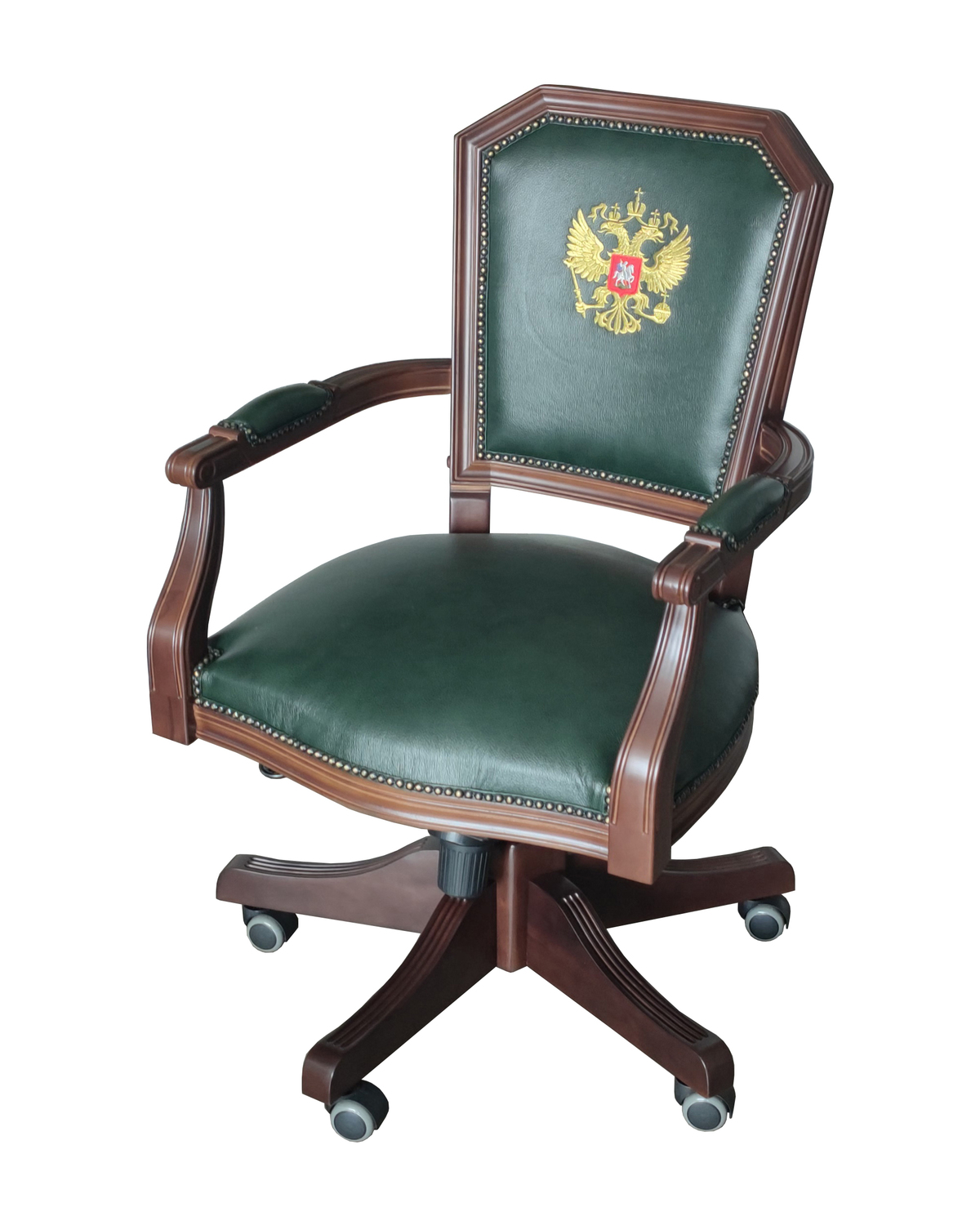 Кресло руководителя Велде TA-5025 с гербом РФ