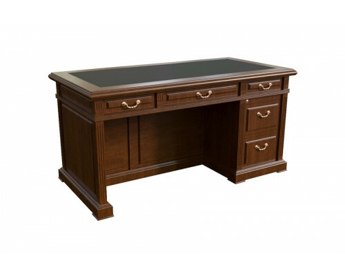 Washington стол письменный 160, 5 ящиков, правый